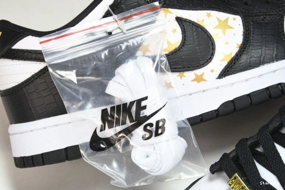 Nike Dunk Stars  Low DH3228-102 Supreme SB Black 0826